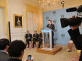 Conférence de presse du Gouvernement du 28 février 2012  - © Charly Gallo - Centre de Presse de Monaco 