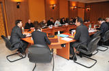 Réunion préservation retraite répartition CAR - Les participants à la réunion de travail. © Charles Franch - Centre de Presse Réunion préservation retraite répartition CAR - Les participants à la réunion de travail. © Charles Franch - Centre de Presse