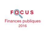 Couverture Focus Finances publiques 2016