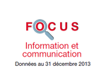 Couverture Focus Information et communication 2013