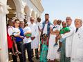 Olivier Giroud, Ambassadeur de coeur du Monaco Collectif Humanitaire auprès du 300° enfant opéré à Monaco - © CCM-FITTE - 04