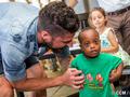 Olivier Giroud, Ambassadeur de coeur du Monaco Collectif Humanitaire auprès du 300° enfant opéré à Monaco - © CCM-FITTE - 36