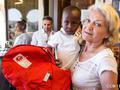 Olivier Giroud, Ambassadeur de coeur du Monaco Collectif Humanitaire auprès du 300° enfant opéré à Monaco - © CCM-FITTE - 49