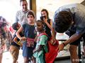 Olivier Giroud, Ambassadeur de coeur du Monaco Collectif Humanitaire auprès du 300° enfant opéré à Monaco - © CCM-FITTE - 54