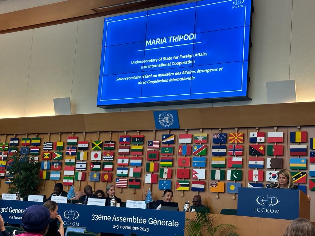 Monaco participe à la 33ème Assemblée Générale de l’ICCROM