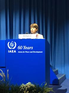 61 conf AIEA - S.E Mme Isabelle Berro-Amadei, Ambassadeur, Représentant permanent de Monaco auprès de l’AIEA ©DR
