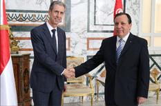 Accord tuniso monégasque - . Gilles Tonelli, Conseiller de Gouvernement-Ministre des Relations Extérieures et de la Coopération et M. Khemaies Jhinaoui, Ministre des Affaires Etrangères de la République de Tunisie © MAE République Tunisienne