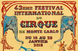 Affiche Cirque 2018 - Festival International du Cirque de Monte-Carlo 2018