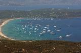 Baie de Pampelonne - Fréquentation estivale de la baie de par les chaines de mouillage – Pampelonne ©ULMflyingsafari Baie de Pampelonne - Fréquentation estivale de la baie de par les chaines de mouillage – Pampelonne ©ULMflyingsafari
