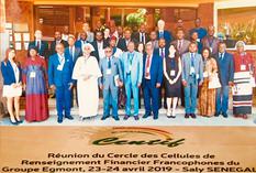 CRF-Sénégal - Les représentants des CRF francophones lors de la réunion de Saly (Sénégal). ©SICCFIN