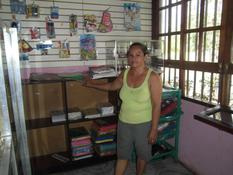 défi solidaire Maria - Grâce au Défi Solidaire, Maria va pouvoir obtenir un micro-crédit pour développer sa librairie au Nicaragua©Babyloan