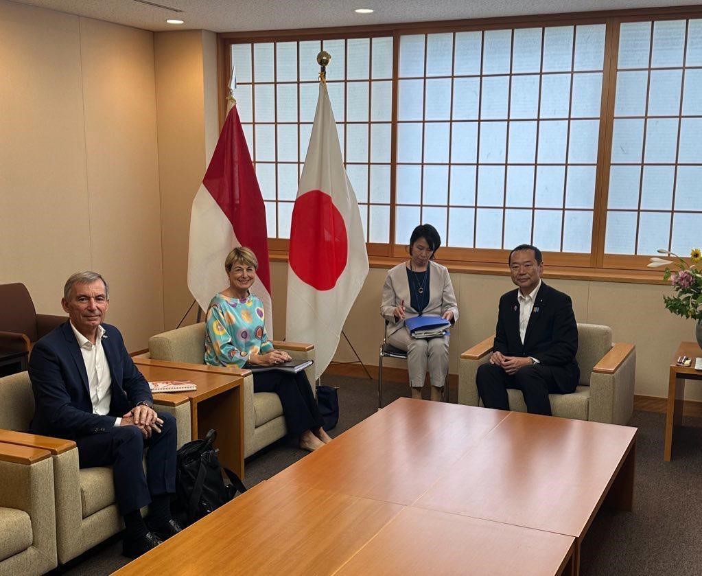 Déplacement au Japon de Mme Isabelle Berro-Amadeï, Ministre d’Etat par intérim, Conseiller de Gouvernement-Ministre des Relations Extérieures et de la Coopération
