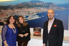 Marc Rosen - From left to right: H.E. Ms Isabelle Picco, Ambassador and Permanent Representative of Monaco to the United Nations; Mrs Nassrin Zahedi du Hospitality Committee  and Mr Marc Rosen © DR 
