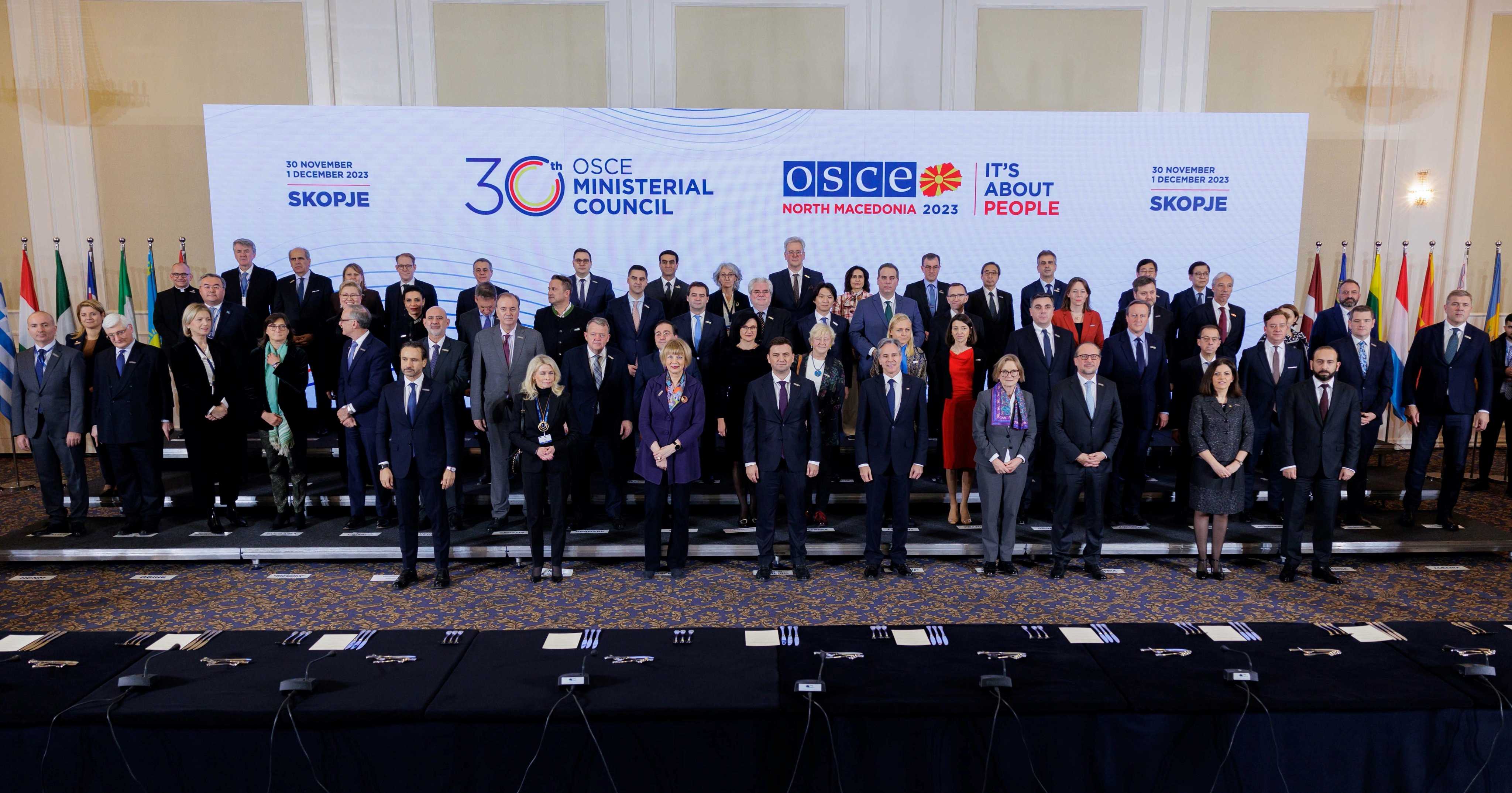 Monaco participe à la 30ème réunion du Conseil Ministériel de l’OSCE