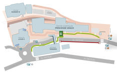 Plan pietons CHPG