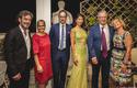 Réception Rome 2017 - De gauche à droite : Leo Giannola, Martine Garcia-Mascarenhas, Troisième Secrétaire à l’Ambassade de Monaco en Italie, Jean-Philippe Bertani, Conseiller à l’Ambassade de Monaco en Italie, Zhang Zhang, S.E.M. Robert Fillon, Ambassadeur de Monaco en Italie et Mireille Fillon Réception Rome 2017 - De gauche à droite : Leo Giannola, Martine Garcia-Mascarenhas, Troisième Secrétaire à l’Ambassade de Monaco en Italie, Jean-Philippe Bertani, Conseiller à l’Ambassade de Monaco en Italie, Zhang Zhang, S.E.M. Robert Fillon, Ambassadeur de Monaco en Italie et Mireille Fillon