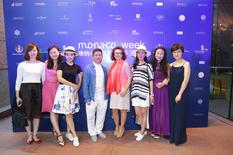 S.E. Mme Catherine Fautrier et M. Luo Proprietaire de LuxeLakes Eco City-2 juin 2016 Chengdu - H.E. Ms. Catherine Fautrier (in the centre) and Mr. Luo, owner of LuxeLakes Eco City. ©DR