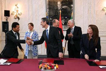 Signature de l'Accord de siège Pelagos à Monaco - Signature de l'Accord de siège PelagosCrédit photo : © Manuel Vitali / Direction de la Communication