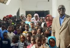 Visite à Nouakchott de l’école « Les Espoirs du Désert » de l’ONG mauritanienne SOS Exclus - Visite à Nouakchott de l’école « Les Espoirs du Désert » de l’ONG mauritanienne SOS Exclus ©DR