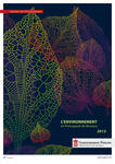 Plaquette de l'Environnement 2013 Couverture Plaquette de l'Environnement 2013 Couverture