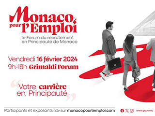 The 2024 Recruit Monaco Forum will be held on Friday, 16 February at the Grimaldi Forum 