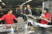 Silvatrim 3 - Michel Roger en visite à Silvatrim© Charles Franch - Centre de Presse