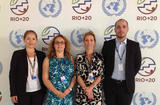 Monaco participe à la dernière réunion préparatoire de Rio+20 - Composition de la délégation monégasque : S.E. Mme Isabelle Picco, Ambassadeur, Représentant permanent de la Principauté de Monaco auprès des Nations Unies à New York, entourée de Mlle Isabelle Costa, Adjoint au Directeur des Affaires internationales à sa droite, de Mme Valérie Bruell-Melchior, Premier Conseiller, Représentant permanent adjoint de la Principauté de Monaco auprès des Nations Unies à New York à sa gauche et de M. Benjamin Valli, Secrétaire des Relations extérieures à la Direction des Affaires internationales Copyright Photo : © DR Monaco participe à la dernière réunion préparatoire de Rio+20 - Composition de la délégation monégasque : S.E. Mme Isabelle Picco, Ambassadeur, Représentant permanent de la Principauté de Monaco auprès des Nations Unies à New York, entourée de Mlle Isabelle Costa, Adjoint au Directeur des Affaires internationales à sa droite, de Mme Valérie Bruell-Melchior, Premier Conseiller, Représentant permanent adjoint de la Principauté de Monaco auprès des Nations Unies à New York à sa gauche et de M. Benjamin Valli, Secrétaire des Relations extérieures à la Direction des Affaires internationales Copyright Photo : © DR