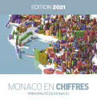 Couverture Monaco en Chiffres 2021 Couverture Monaco en Chiffres 2021