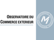 Couverture Observatoire Commerce extérieur Couverture Observatoire Commerce extérieur