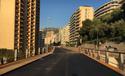 Boulevard du Larvotto - Vue du pont avant sa mise en service Boulevard du Larvotto - Vue du pont avant sa mise en service
