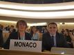 Carole Lanteri - S.E Mme Carole Lanteri, Ambassadeur, Représentant Permanent de la Principauté auprès de l’Office des Nations Unies à Genève, Gille Réalini, Premier Secrétaire et Francesca Casalone, stagiaire au sein de la Mission Permanente de Monaco auprès de l’Office des Nations Unies à Genève ©DR Carole Lanteri - S.E Mme Carole Lanteri, Ambassadeur, Représentant Permanent de la Principauté auprès de l’Office des Nations Unies à Genève, Gille Réalini, Premier Secrétaire et Francesca Casalone, stagiaire au sein de la Mission Permanente de Monaco auprès de l’Office des Nations Unies à Genève ©DR