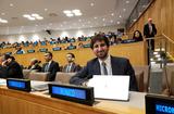 Droit d ela mer ONu - Florian Botto, Troisième Secrétaire à la Mission permanente de Monaco auprès des Nations Unies et Vice-Président de la 28ème Réunion des Etats Parties à la Convention des Nations Unies sur le Droit de la mer ©DR Droit d ela mer ONu - Florian Botto, Troisième Secrétaire à la Mission permanente de Monaco auprès des Nations Unies et Vice-Président de la 28ème Réunion des Etats Parties à la Convention des Nations Unies sur le Droit de la mer ©DR