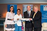 ICRI - Autour de S.A.S. le Prince Souverain, de gauche à droite : Mme Brune Poirson, Secrétaire d'État auprès du Ministre de la Transition écologique et solidaire (France) ; Mme Susi Pudjiastuti, Ministre des Affaires Maritimes et des Pêches (Indonésie) et M. Russel Reichelt, Directeur de l’Autorité de gestion de l’Aire Marine Protégée de la Grande Barrière de Corail (Australie). © Eric Mathon/Palais Princier ICRI - Autour de S.A.S. le Prince Souverain, de gauche à droite : Mme Brune Poirson, Secrétaire d'État auprès du Ministre de la Transition écologique et solidaire (France) ; Mme Susi Pudjiastuti, Ministre des Affaires Maritimes et des Pêches (Indonésie) et M. Russel Reichelt, Directeur de l’Autorité de gestion de l’Aire Marine Protégée de la Grande Barrière de Corail (Australie). © Eric Mathon/Palais Princier