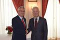 10e anniversaire de l’établissement des relations diplomatiques entre la Principauté de Monaco et la République de Cuba - S.E. M. Elio Eduardo Rodriguez Perdomo, Ambassadeur de la République de Cuba en France et S.E. M. Claude Cottalorda, ambassadeur de la Principauté de Monaco en France ©DR 10e anniversaire de l’établissement des relations diplomatiques entre la Principauté de Monaco et la République de Cuba - S.E. M. Elio Eduardo Rodriguez Perdomo, Ambassadeur de la République de Cuba en France et S.E. M. Claude Cottalorda, ambassadeur de la Principauté de Monaco en France ©DR