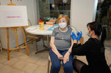 1ere vaccin covid - © Direction de la Communication / Michael Alesi