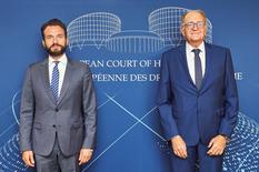 2-M. Robert SPANO et M. Robert GELLI. ©DR - 2- M. Robert SPANO, Président de la Cour Européenne des Droits de l’Homme et M. Robert GELLI, Secrétaire d’Etat à la Justice, Directeur des Services Judiciaires. ©DR