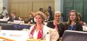 44ème session du Comité de la sécurité alimentaire - De gauche à droite : Bénédicte Schutz, Directeur de la Coopération internationale ; Martine Garcia-Mascarenhas, Représentant suppléant adjoint près la FAO ; Emilie Larese-Silvestre, Chef de Division, Direction de la Coopération internationale. ©DR 44ème session du Comité de la sécurité alimentaire - De gauche à droite : Bénédicte Schutz, Directeur de la Coopération internationale ; Martine Garcia-Mascarenhas, Représentant suppléant adjoint près la FAO ; Emilie Larese-Silvestre, Chef de Division, Direction de la Coopération internationale. ©DR