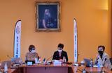 54ème commission RAMOGE - De gauche à droite : Mme Anne VISSIO, Secrétaire exécutive de l’Accord RAMOGE, Mme Isabelle ROSABRUNETTO, Présidente de la Commission RAMOGE – Directeur Général du Département des Relations Extérieures et de la Coopération et Mme Armelle ROUDAUT-LAFON, Chef de la Délégation monégasque – Directeur des Affaires maritimes. 54ème commission RAMOGE - De gauche à droite : Mme Anne VISSIO, Secrétaire exécutive de l’Accord RAMOGE, Mme Isabelle ROSABRUNETTO, Présidente de la Commission RAMOGE – Directeur Général du Département des Relations Extérieures et de la Coopération et Mme Armelle ROUDAUT-LAFON, Chef de la Délégation monégasque – Directeur des Affaires maritimes.