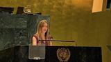 79ème AGNU sport - Mme Alyson CALEM-SANGIORGIO, Deuxième Secrétaire à la Mission Permanente de Monaco auprès des Nations Unies ©DR 79ème AGNU sport - Mme Alyson CALEM-SANGIORGIO, Deuxième Secrétaire à la Mission Permanente de Monaco auprès des Nations Unies ©DR