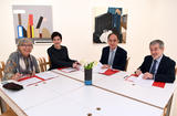 Accord NMNM UBS hd - ©Manuel Vitali – Direction de la Communication - Légende photo : Marie-Claude Beaud, Directeur du NMNM, Agnès Falco, Administratrice Déléguée, Directrice Générale d'UBS Monaco, Jean Castellini, Conseiller de Gouvernement - Ministre des Finances et de l’Économie et Patrice Cellario, Conseiller de Gouvernement – Ministre de l’Intérieur ©Manuel Vitali – Direction de la Communication Accord NMNM UBS hd - ©Manuel Vitali – Direction de la Communication - Légende photo : Marie-Claude Beaud, Directeur du NMNM, Agnès Falco, Administratrice Déléguée, Directrice Générale d'UBS Monaco, Jean Castellini, Conseiller de Gouvernement - Ministre des Finances et de l’Économie et Patrice Cellario, Conseiller de Gouvernement – Ministre de l’Intérieur ©Manuel Vitali – Direction de la Communication
