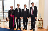 Accréditations Ambassadeurs 10-09-2019 - De gauche à droite : S.E. Mgr Antonio Arcari, Nonce Apostolique ; Gilles Tonelli, Conseiller de Gouvernement-Ministre des Relations Extérieures et de la Coopération ; S.E. M. Michael Linhart, Ambassadeur Extraordinaire et Plénipotentiaire de la République d’Autriche et S.E. M. Michael Starbaek Christensen, Ambassadeur Extraordinaire et Plénipotentiaire du Danemark ©Direction de la Communication/Manuel Vitali Accréditations Ambassadeurs 10-09-2019 - De gauche à droite : S.E. Mgr Antonio Arcari, Nonce Apostolique ; Gilles Tonelli, Conseiller de Gouvernement-Ministre des Relations Extérieures et de la Coopération ; S.E. M. Michael Linhart, Ambassadeur Extraordinaire et Plénipotentiaire de la République d’Autriche et S.E. M. Michael Starbaek Christensen, Ambassadeur Extraordinaire et Plénipotentiaire du Danemark ©Direction de la Communication/Manuel Vitali
