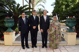 Accréditations Mauritanie Thaïlande - De gauche à droite : S.E. M. Sihasak Phuangketkeow, Ambassadeur Extraordinaire et Plénipotentiaire du Royaume de Thaïlande ; S.E. M. Georges Karolyi, Ambassadeur Extraordinaire et Plénipotentiaire de Hongrie ; M. Gilles Tonelli, Conseiller de Gouvernement-Ministre des Relations Extérieures et de la Coopération ; S.E. Mme Aichetou M’Haiham, Ambassadeur Extraordinaire et Plénipotentiaire de Mauritanie ©Direction de la Communication /Manuel Vitali