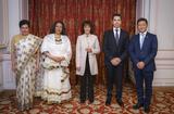 Accréditations nouveaux ambassadeurs - 17 octobre 2024 - De gauche à droite : S.E. Mme Manisha GUNASEKERA, Ambassadeur Extraordinaire et Plénipotentiaire du Sri Lanka ; S.E. Mme Mahlet Hailu GUADEY, Ambassadeur Extraordinaire et Plénipotentiaire d’Ethiopie ; Mme Marie-Catherine CARUSO-RAVERA, Directeur des Relations Diplomatiques et Consulaires ; S.E. M. Pavlos KOMBOS, Ambassadeur Extraordinaire et Plénipotentiaire de Chypre et S.E. M. David LUY, Ambassadeur Extraordinaire et Plénipotentiaire du Cambodge. © Stéphane Danna – Direction de la Communication. Accréditations nouveaux ambassadeurs - 17 octobre 2024 - De gauche à droite : S.E. Mme Manisha GUNASEKERA, Ambassadeur Extraordinaire et Plénipotentiaire du Sri Lanka ; S.E. Mme Mahlet Hailu GUADEY, Ambassadeur Extraordinaire et Plénipotentiaire d’Ethiopie ; Mme Marie-Catherine CARUSO-RAVERA, Directeur des Relations Diplomatiques et Consulaires ; S.E. M. Pavlos KOMBOS, Ambassadeur Extraordinaire et Plénipotentiaire de Chypre et S.E. M. David LUY, Ambassadeur Extraordinaire et Plénipotentiaire du Cambodge. © Stéphane Danna – Direction de la Communication.
