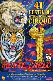 Affiche 41e Festival du Cirque