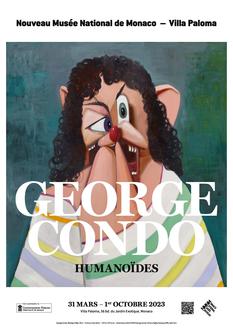 Affiche George Condo Humanoïdes - NMNM