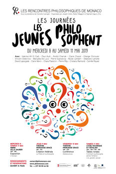 Affiche Les Jeunes philosophent 8-11 mai 2019