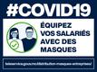 affiche masque covid 19 - ©DR affiche masque covid 19 - ©DR