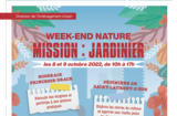 Affiche Week-end nature - Week-end nature 2022 Affiche Week-end nature - Week-end nature 2022
