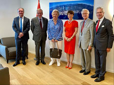 Ambassade de Belgique - Consuls - L’Ambassade de Monaco en Belgique réunit ses Consuls ©DR