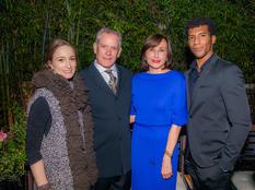 Ambassade de Monaco Princesse Grace 2 - From left to right: Julie Kent, Artistic Director of the Washington Ballet, with her husband, Victor Barbee, Associate Artistic Director; H.E. Maguy Maccario Doyle, Ambassador of Monaco to the United States; and Gian Carlo Perez, Premier Dancer with the Washington Ballet © DR